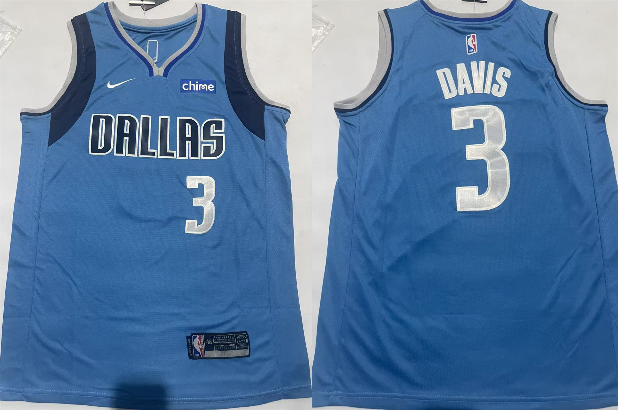 Men's Dallas Mavericks #3 Anthony Davis Blue 2025 Icon Edition Stitched Basketball Jersey Men's Dallas Mavericks #3 Anthony Davis Blue 2025 Icon Edition Stitched Basketball Jersey