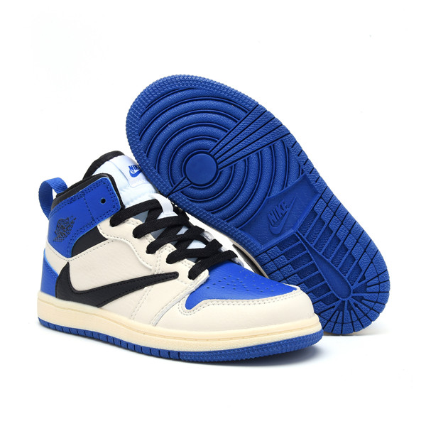 Youth Running Weapon Air Jordan 1 Blue/White Shoes 1007 Youth Running Weapon Air Jordan 1 Blue/White Shoes 1007