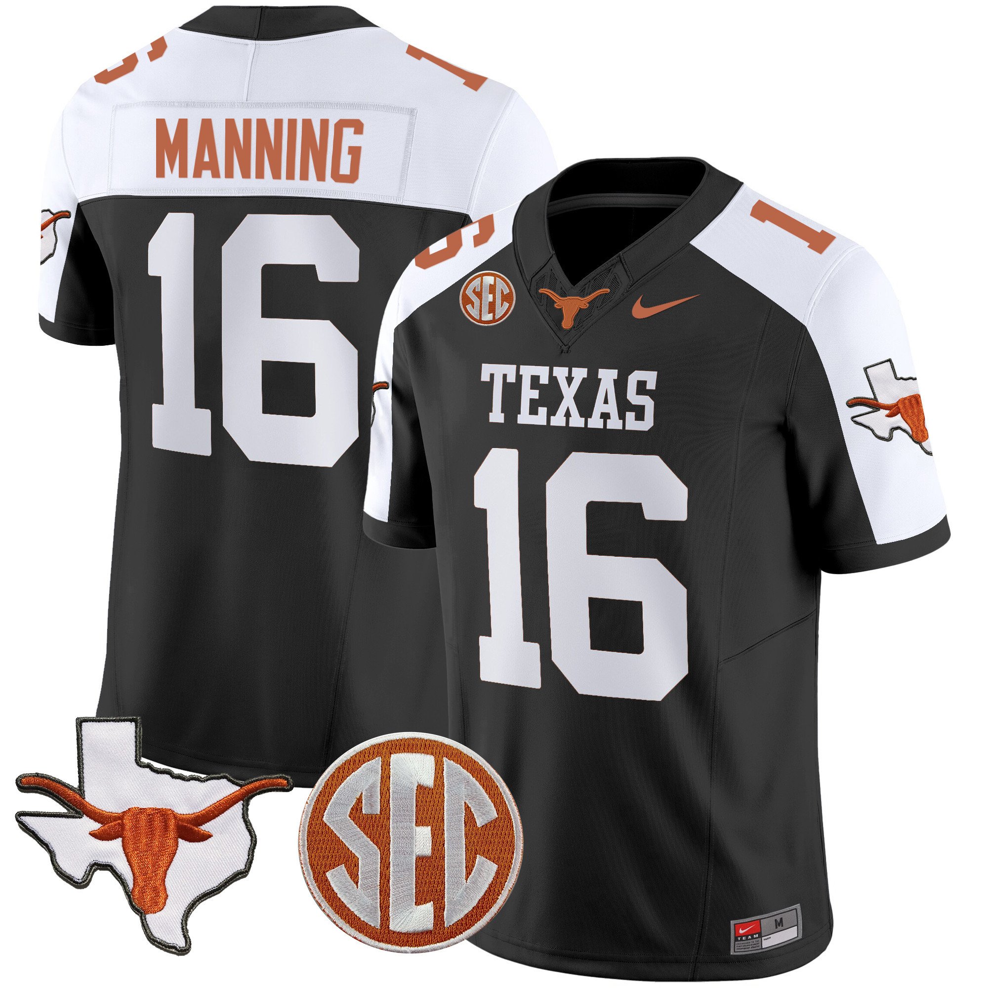 Men’s Texas Longhorns #16 Arch Manning Vapor Stitched Jersey Men’s Texas Longhorns #16 Arch Manning Vapor Stitched Jersey