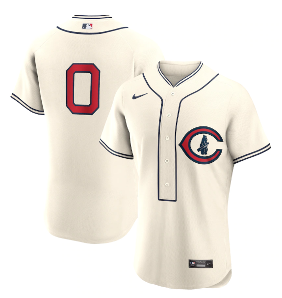 Men's Chicago Cubs #0 Marcus Stroman 2022 Cream Field of Dreams Stitched Baseball Jersey Men's Chicago Cubs #0 Marcus Stroman 2022 Cream Field of Dreams Stitched Baseball Jersey