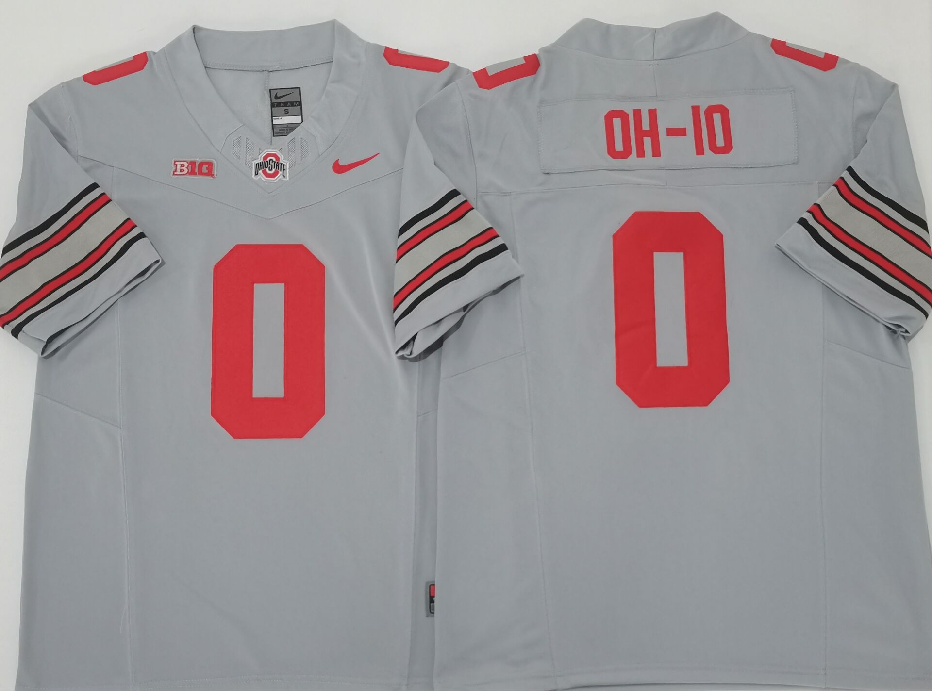 Men's Ohio State Buckeyes #0 OH-IO Grey 2025 F.U.S.E. Limited Stitched Jersey Men's Ohio State Buckeyes #0 OH-IO Grey 2025 F.U.S.E. Limited Stitched Jersey