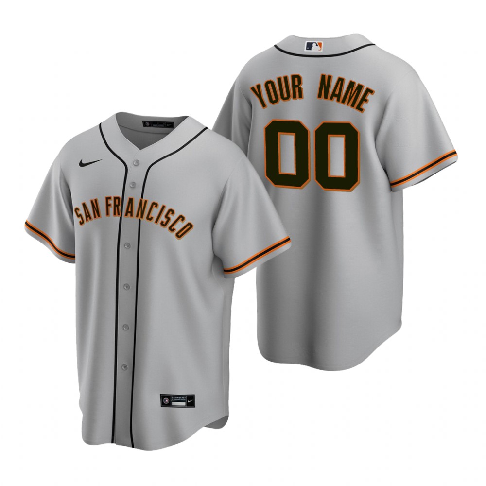 Youth San Francisco Giants Active Player Custom Grey Cool Base Stitched Baseball Jersey Youth San Francisco Giants Active Player Custom Grey Cool Base Stitched Baseball Jersey