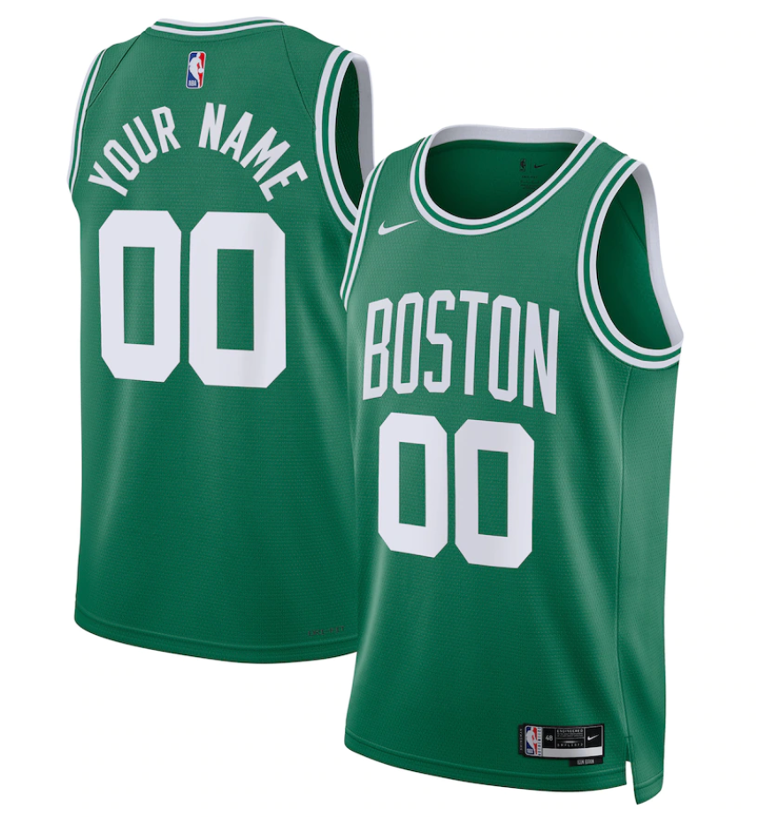 Youth Boston Celtics Active Player Custom Green Swingman Stitched Jersey