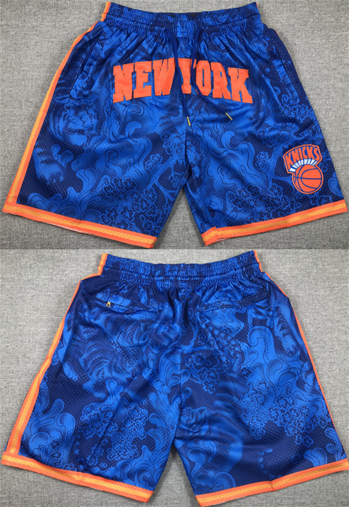 Men's New Yok Knicks Royal Shorts (Run Small) Men's New Yok Knicks Royal Shorts (Run Small)