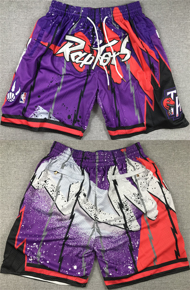 Men's Toronto Raptors Purple/Red Mitchell&Ness Shorts (Run Small) Men's Toronto Raptors Purple/Red Mitchell&Ness Shorts (Run Small)