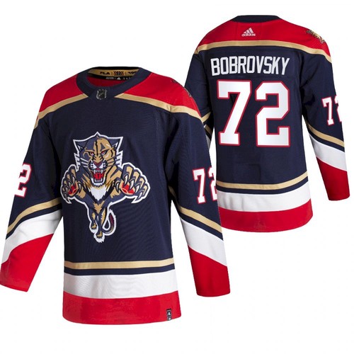 Men's Black Florida Panthers #72 Sergei Bobrovsky 2020-21 Reverse Retro Stitched NHL Jersey Men's Black Florida Panthers #72 Sergei Bobrovsky 2020-21 Reverse Retro Stitched NHL Jersey