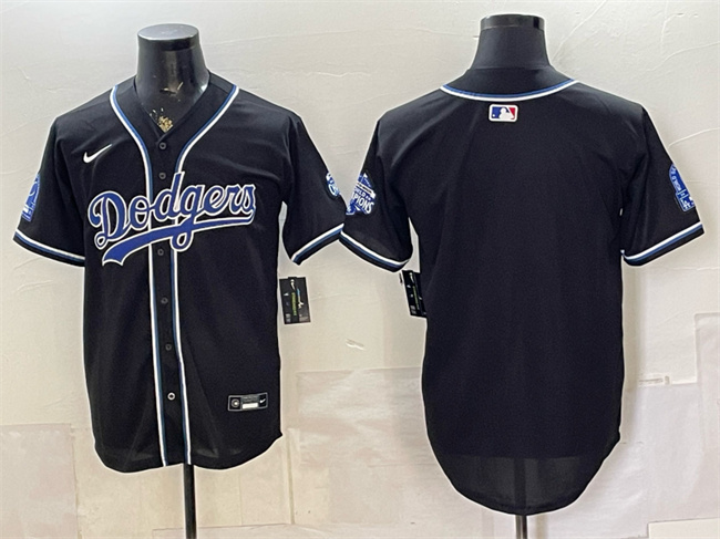 Men's Los Angeles Dodgers Blank B2B Champs 2026 Black Out Style Vapor Limited Stitched Baseball Jersey Men's Los Angeles Dodgers Blank B2B Champs 2026 Black Out Style Vapor Limited Stitched Baseball Jersey