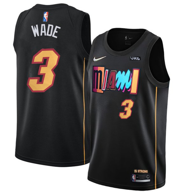 Women's Miami Heat Active Player Custom Black 75th Anniversary 2021/2022 City Edition Stitched Basketball Jersey(Run Small