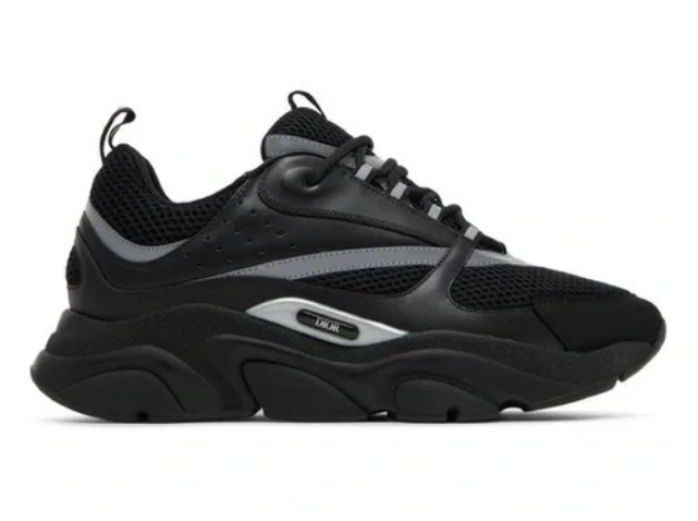 Men's Black B22 low top sneakers/Shoes 0129