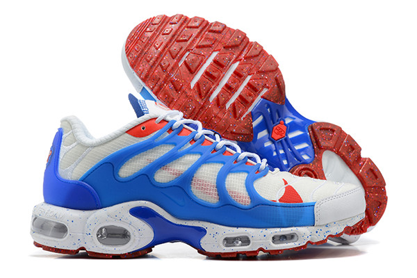 Men's Hot Sale Running Weapon Air Max TN White/Blue Shoes 0220 Men's Hot Sale Running Weapon Air Max TN White/Blue Shoes 0220