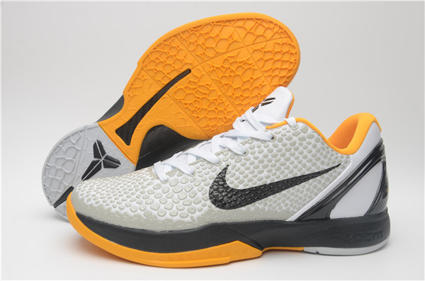 Men's Running Weapon Kobe 6 Grey/Orange/Black Shoes 063 Men's Running Weapon Kobe 6 Grey/Orange/Black Shoes 063