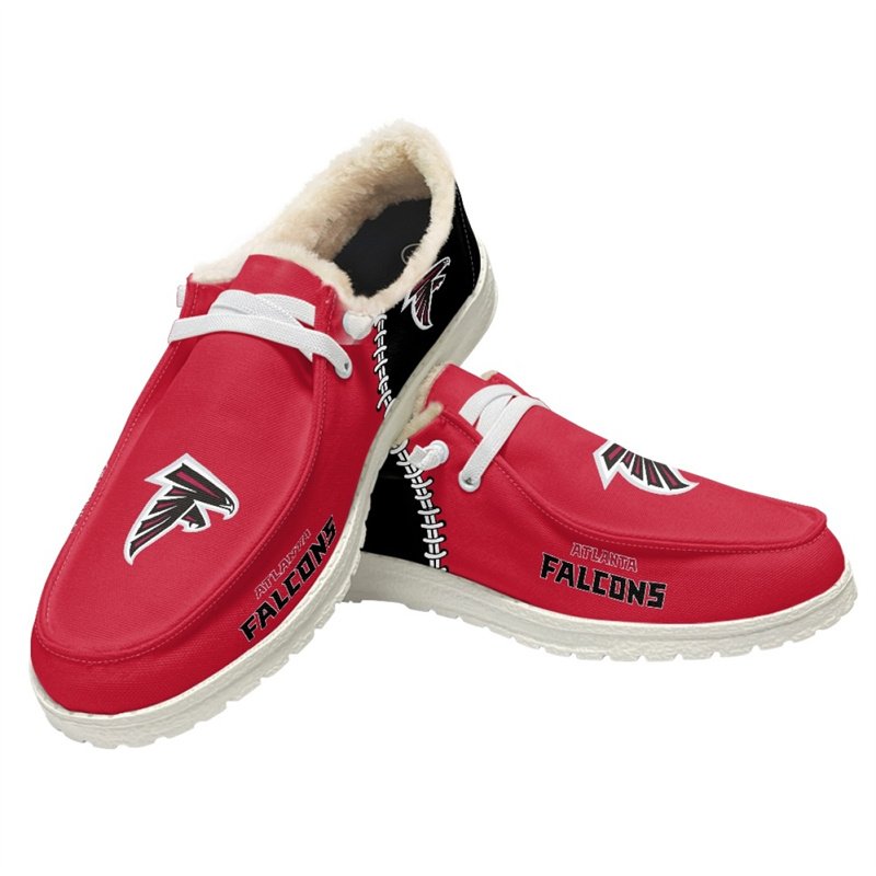 Men's Atlanta Falcons Loafers Lace Up Fuzzy Lined Shoes 002 (Pls check description for details) Men's Atlanta Falcons Loafers Lace Up Fuzzy Lined Shoes 002 (Pls check description for details)
