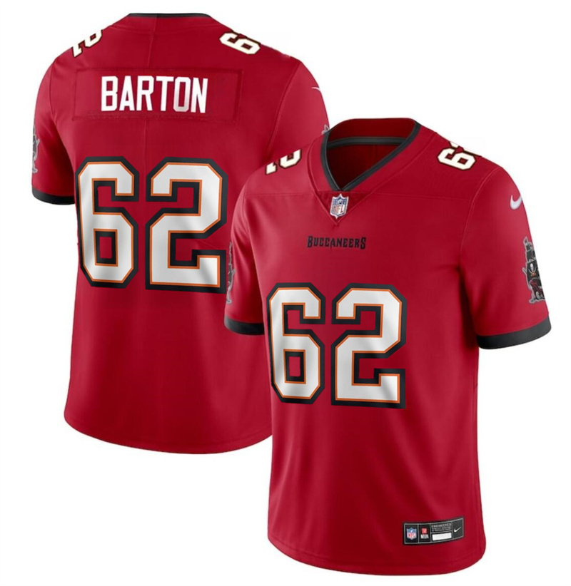 Youth Tampa Bay Buccaneers #62 Graham Barton Red 2024 Draft Vapor Untouchable Limited Stitched Jersey Youth Tampa Bay Buccaneers #62 Graham Barton Red 2024 Draft Vapor Untouchable Limited Stitched Jersey