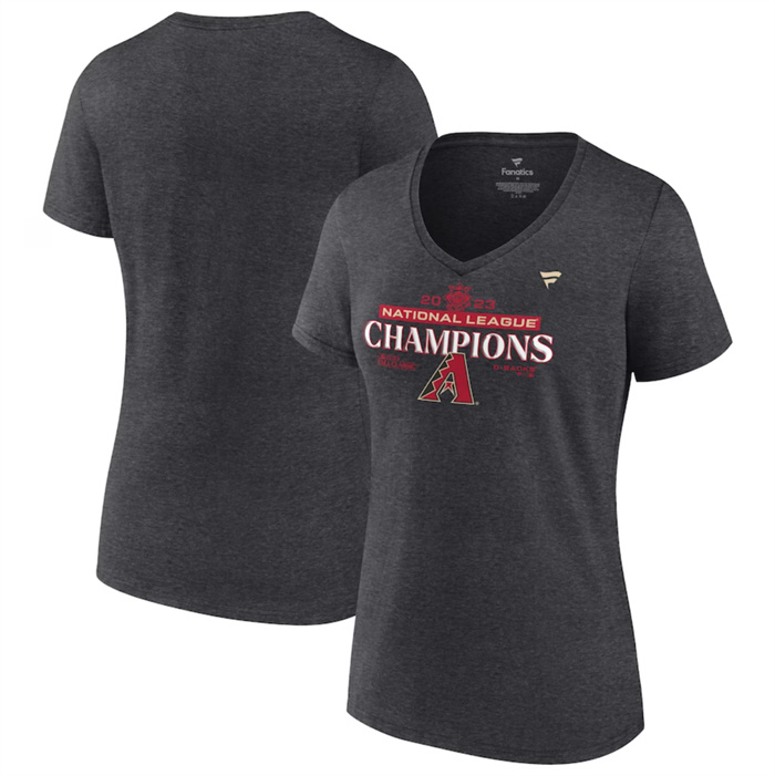 Women's Arizona Diamondbacks Black 2023 World Series Collection T-Shirt(Run Small) Women's Arizona Diamondbacks Black 2023 World Series Collection T-Shirt(Run Small)