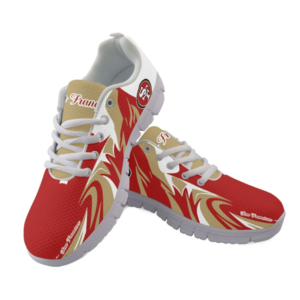 Men's San Francisco 49ers AQ Running Shoes 004 Men's San Francisco 49ers AQ Running Shoes 004