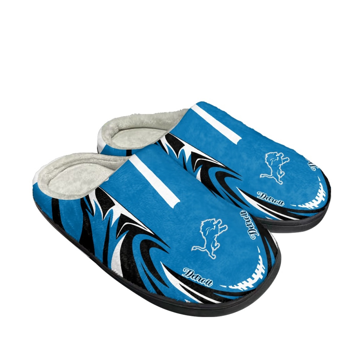 Men's Detroit Lions Slippers/Shoes 004 Men's Detroit Lions Slippers/Shoes 004