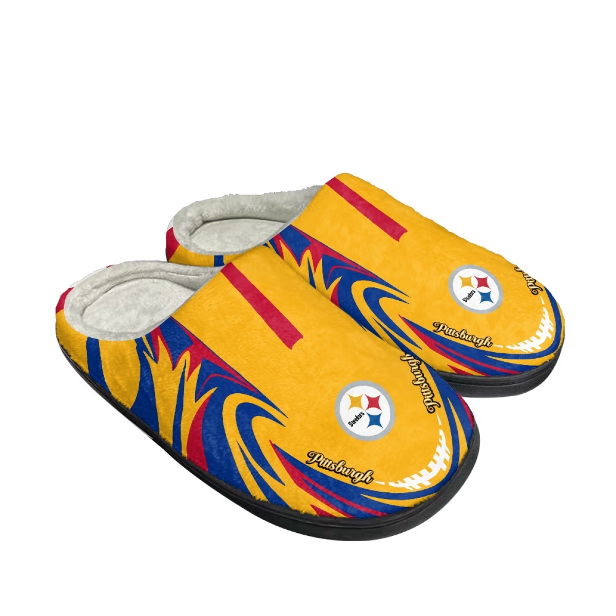Men's Pittsburgh Steelers Slippers/Shoes 004 Men's Pittsburgh Steelers Slippers/Shoes 004
