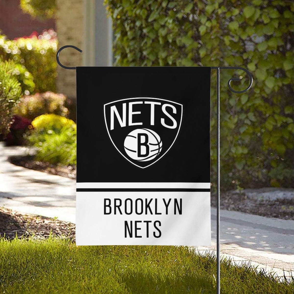 Brooklyn Nets Double-Sided Garden Flag 001 (Pls check description for details) Brooklyn Nets Double-Sided Garden Flag 001 (Pls check description for details)