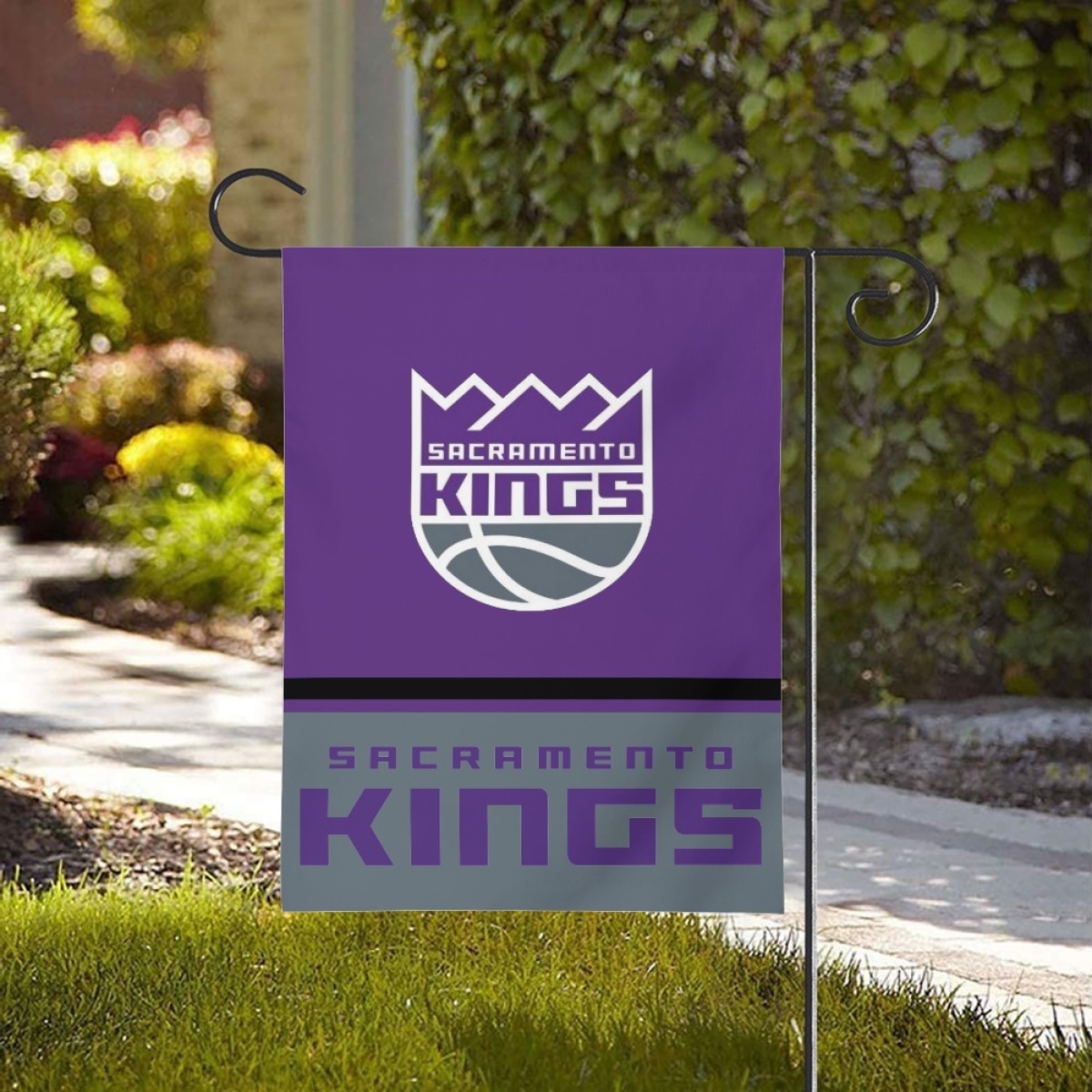 Sacramento Kings Double-Sided Garden Flag 001 (Pls check description for details) Sacramento Kings Double-Sided Garden Flag 001 (Pls check description for details)