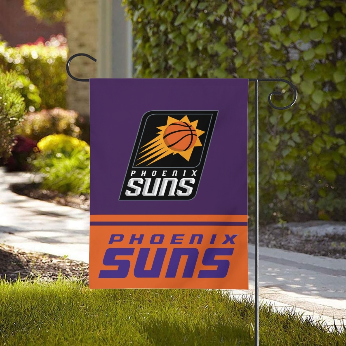 Phoenix Suns Double-Sided Garden Flag 001 (Pls check description for details) Phoenix Suns Double-Sided Garden Flag 001 (Pls check description for details)
