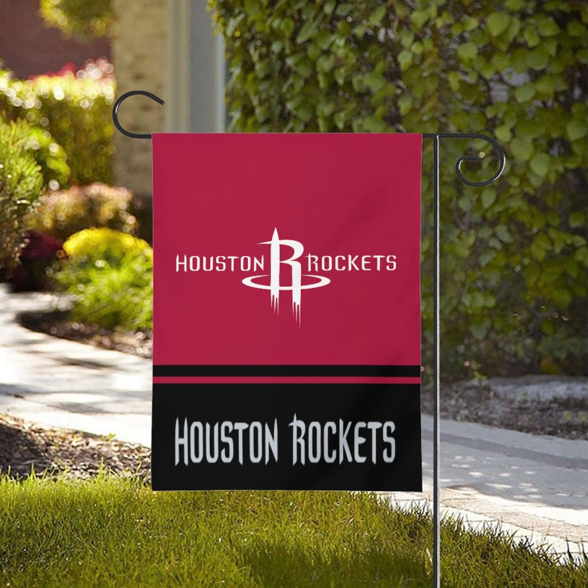 Houston Rockets Double-Sided Garden Flag 001 (Pls check description for details) Houston Rockets Double-Sided Garden Flag 001 (Pls check description for details)