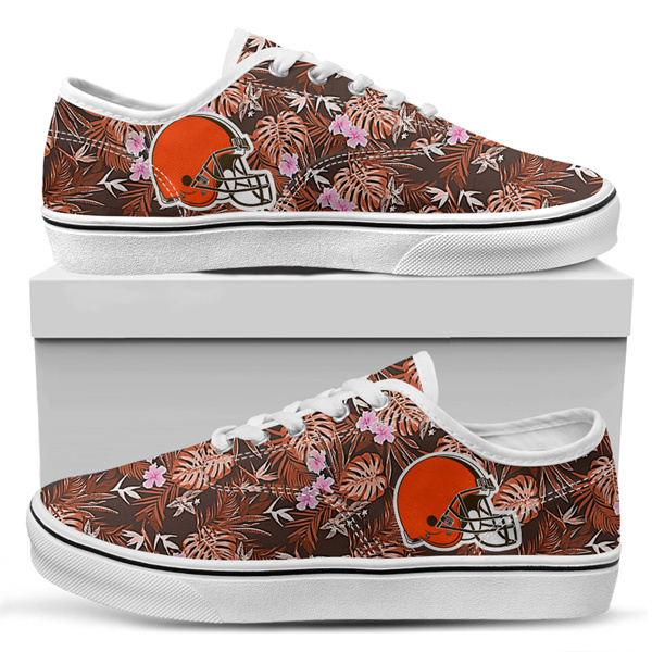 Men's Cleveland Browns Vans Low Top Sneakers