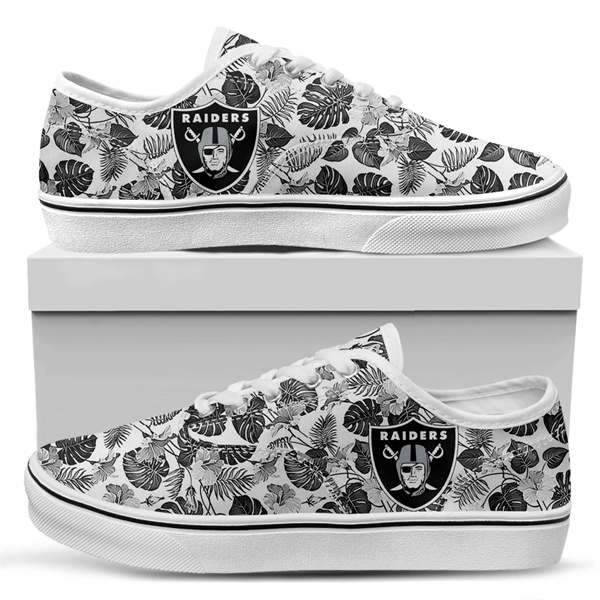 Women's Las Vegas Raiders Vans Low Top 020
