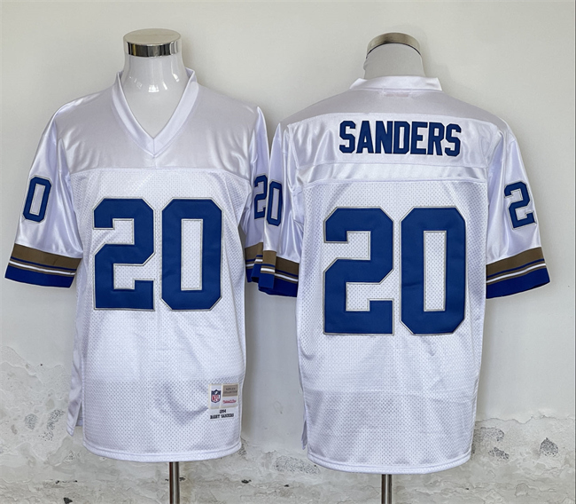 Men's Detroit Lions #20 Barry Sanders Throwback Stitched Jersey Men's Detroit Lions #20 Barry Sanders Throwback Stitched Jersey