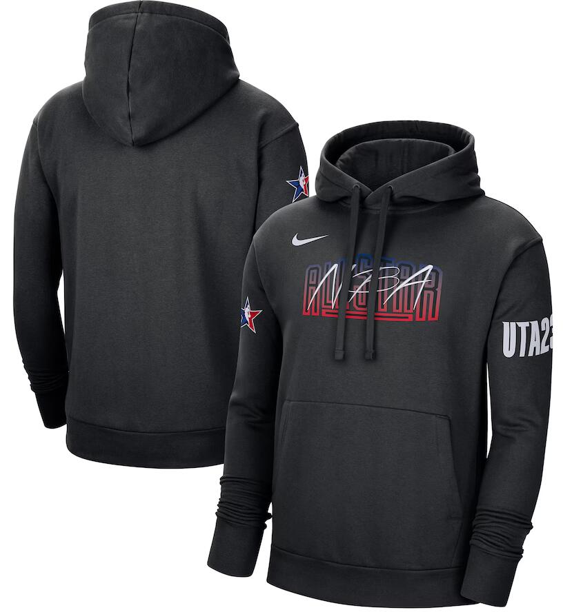 Men's Black 2023 NBA All-Star Game Essential Versus Pullover Hoodie Men's Black 2023 NBA All-Star Game Essential Versus Pullover Hoodie