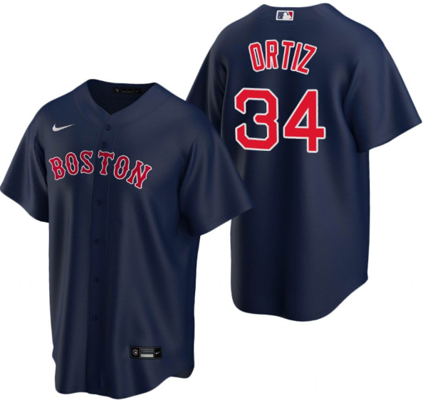 Men's Boston Red Sox #34 David Ortiz Navy Cool Base Stitched Jersey Men's Boston Red Sox #34 David Ortiz Navy Cool Base Stitched Jersey