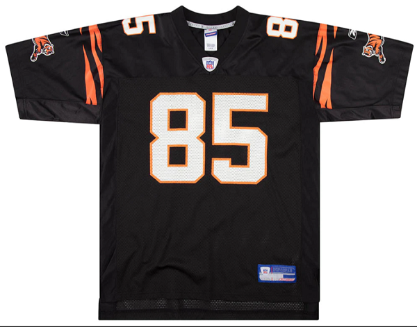 Men's Cincinnati Bengals ACTIVE PLAYER Custom 2002-03 Black Stitched Jersey Men's Cincinnati Bengals ACTIVE PLAYER Custom 2002-03 Black Stitched Jersey