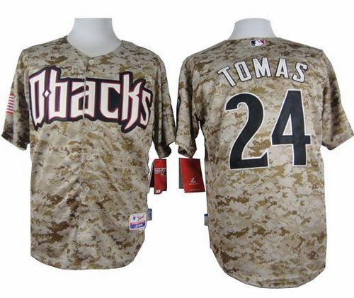 Diamondbacks #24 Yasmany Tomas Camo Cool Base Stitched MLB Jersey Diamondbacks #24 Yasmany Tomas Camo Cool Base Stitched MLB Jersey
