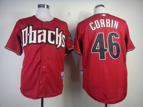 Diamondbacks #46 Patrick Corbin Red Cool Base Stitched MLB Jersey Diamondbacks #46 Patrick Corbin Red Cool Base Stitched MLB Jersey