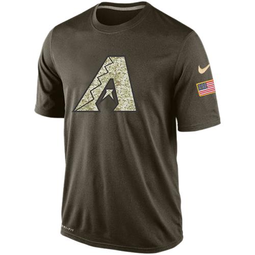 Men's Arizona Diamondbacks Salute To Service Nike Dri-FIT T-Shirt Men's Arizona Diamondbacks Salute To Service Nike Dri-FIT T-Shirt