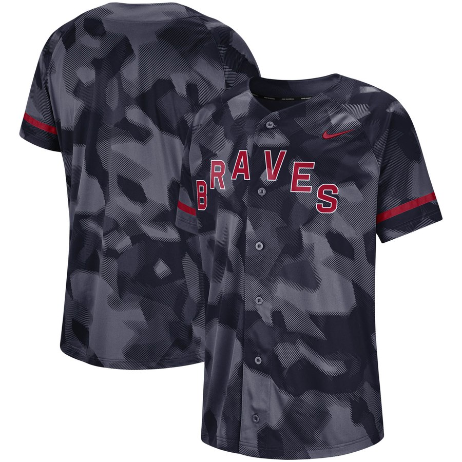 Atlanta Braves Nike Camo Jersey Navy Atlanta Braves Nike Camo Jersey Navy