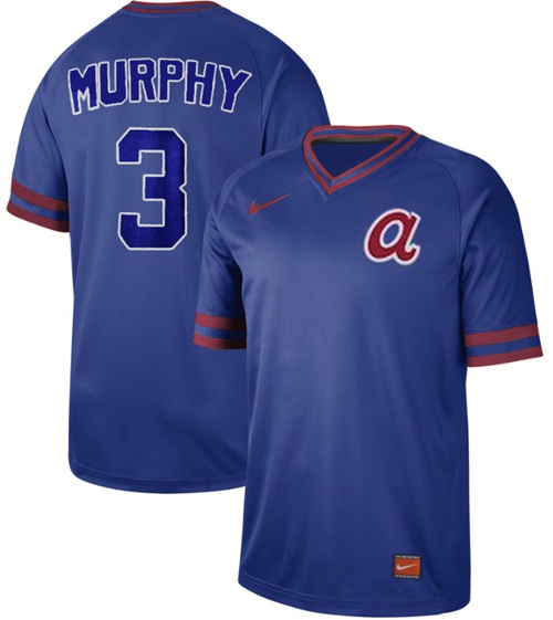 Nike Braves #3 Dale Murphy Royal Authentic Cooperstown Collection Stitched MLB Jersey Nike Braves #3 Dale Murphy Royal Authentic Cooperstown Collection Stitched MLB Jersey