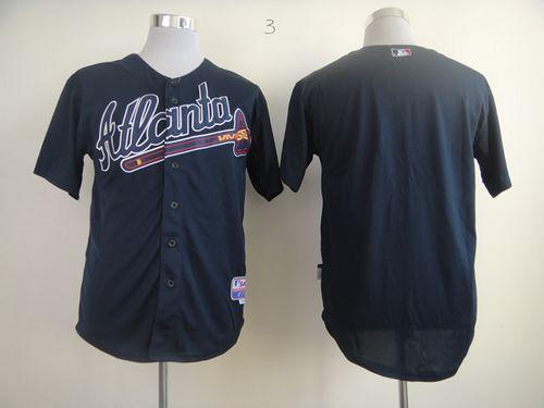 Braves Blank Blue Alternate Stitched MLB Jersey Braves Blank Blue Alternate Stitched MLB Jersey