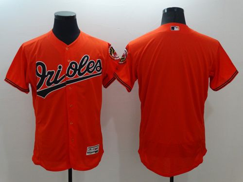 Orioles Blank Orange Flexbase Authentic Collection Stitched MLB Jersey Orioles Blank Orange Flexbase Authentic Collection Stitched MLB Jersey