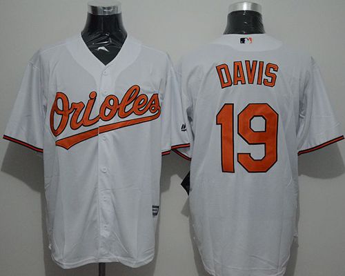 Orioles #19 Chris Davis White New Cool Base Stitched MLB Jersey Orioles #19 Chris Davis White New Cool Base Stitched MLB Jersey