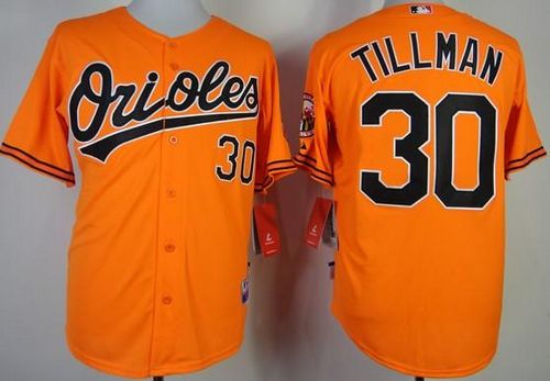 Orioles #30 Chris Tillman Orange Cool Base Stitched MLB Jersey Orioles #30 Chris Tillman Orange Cool Base Stitched MLB Jersey