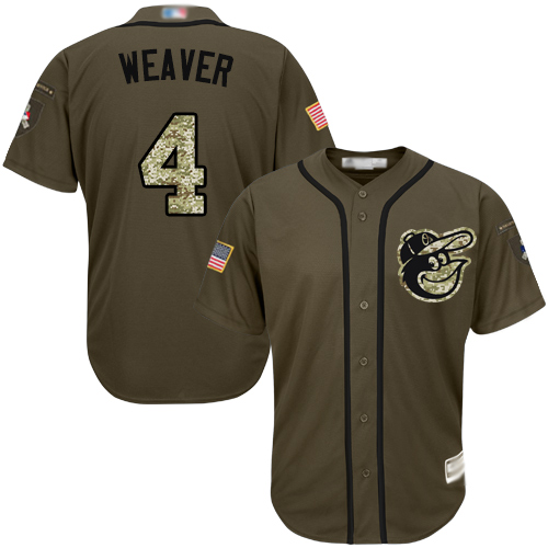 Orioles #4 Earl Weaver Green Salute to Service Stitched MLB Jersey Orioles #4 Earl Weaver Green Salute to Service Stitched MLB Jersey
