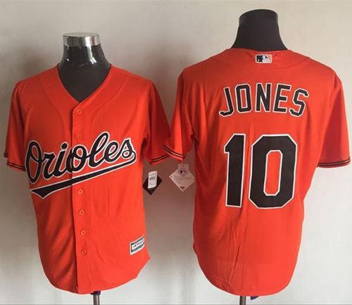 Orioles #10 Adam Jones Orange New Cool Base Stitched MLB Jersey Orioles #10 Adam Jones Orange New Cool Base Stitched MLB Jersey