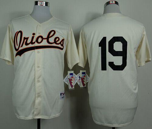 Orioles #19 Chris Davis Cream 1954 Turn Back The Clock Stitched MLB Jersey Orioles #19 Chris Davis Cream 1954 Turn Back The Clock Stitched MLB Jersey