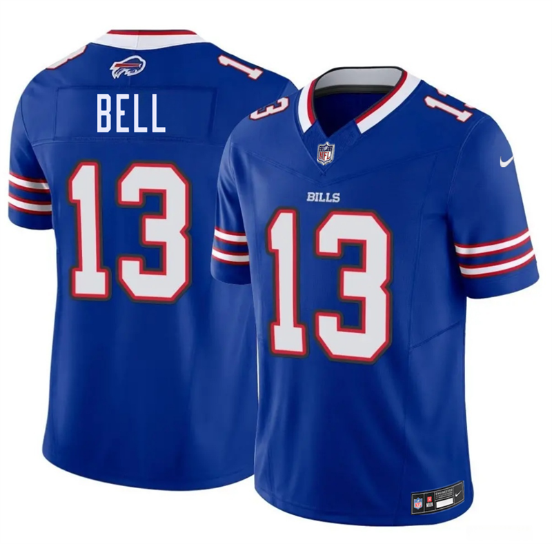 Men's Buffalo Bills #13 Skyler Bell Blue 2026 Draft F.U.S.E. Vapor Untouchable Limited Stitched Football Jersey