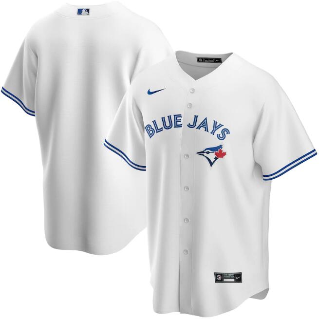 Men's Toronto Blue Jays Blank White MLB Cool Base Stitched Jersey Men's Toronto Blue Jays Blank White MLB Cool Base Stitched Jersey