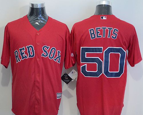 Red Sox #50 Mookie Betts Red New Cool Base Stitched MLB Jersey Red Sox #50 Mookie Betts Red New Cool Base Stitched MLB Jersey