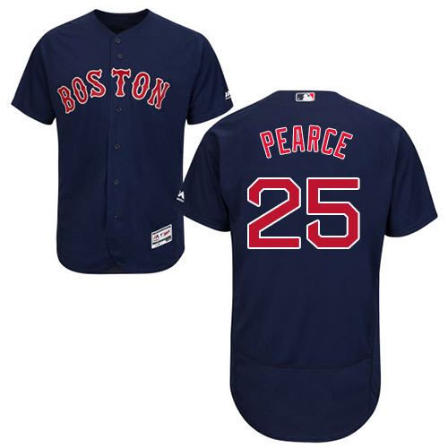 Red Sox #25 Steve Pearce Navy Blue Flexbase Authentic Collection Stitched MLB Jersey Red Sox #25 Steve Pearce Navy Blue Flexbase Authentic Collection Stitched MLB Jersey