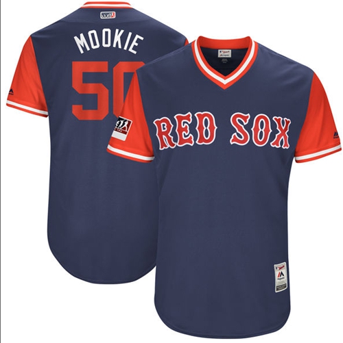 Red Sox #50 Mookie Betts Navy "Mookie" Players Weekend Authentic Stitched MLB Jersey Red Sox #50 Mookie Betts Navy "Mookie" Players Weekend Authentic Stitched MLB Jersey