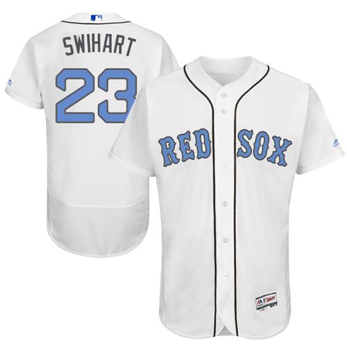 Red Sox #23 Blake Swihart White Flexbase Authentic Collection Father's Day Stitched MLB Jersey Red Sox #23 Blake Swihart White Flexbase Authentic Collection Father's Day Stitched MLB Jersey