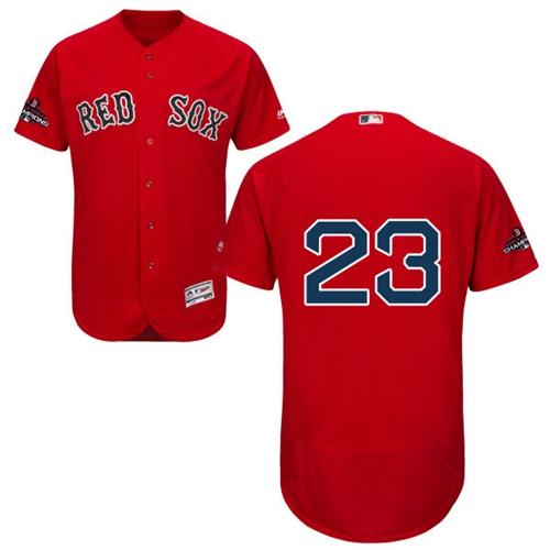 Red Sox #23 Blake Swihart Red Flexbase Authentic Collection 2018 World Series Champions Stitched MLB Jersey Red Sox #23 Blake Swihart Red Flexbase Authentic Collection 2018 World Series Champions Stitched MLB Jersey